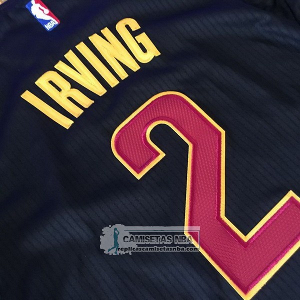 Camiseta Autentico Manga Corta Cavaliers Irving Negro